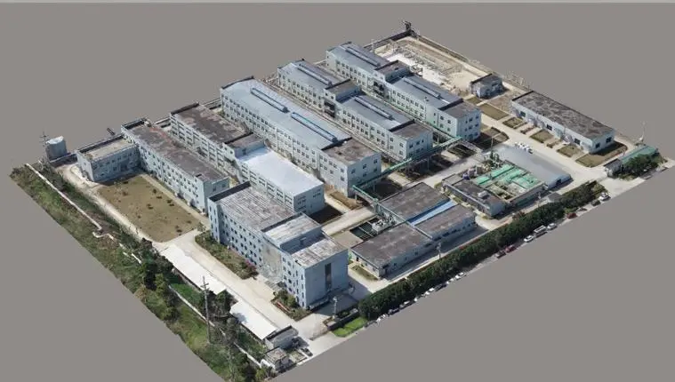 内蒙古化工厂倾斜摄影